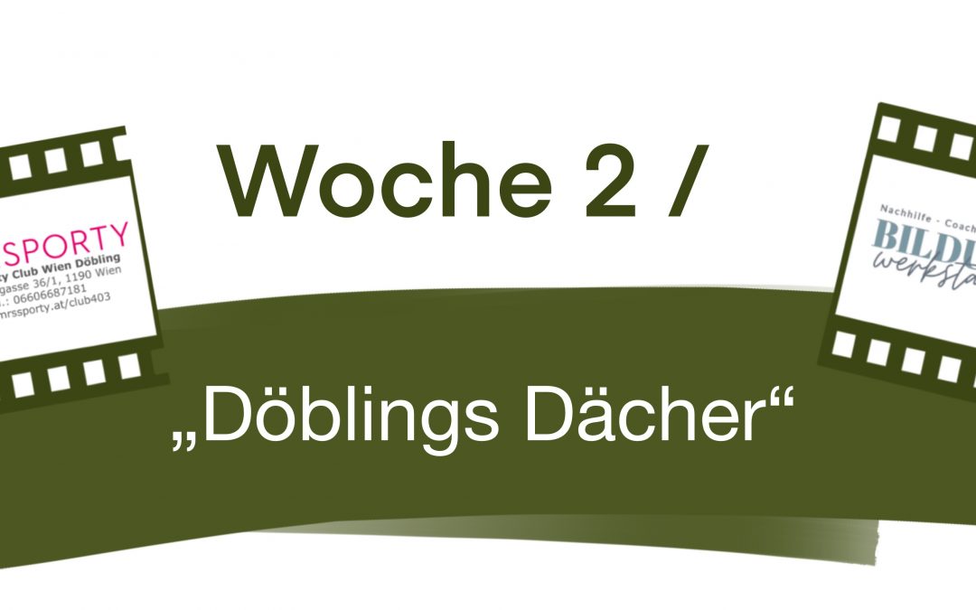 Woche 2 / Döblings Dächer